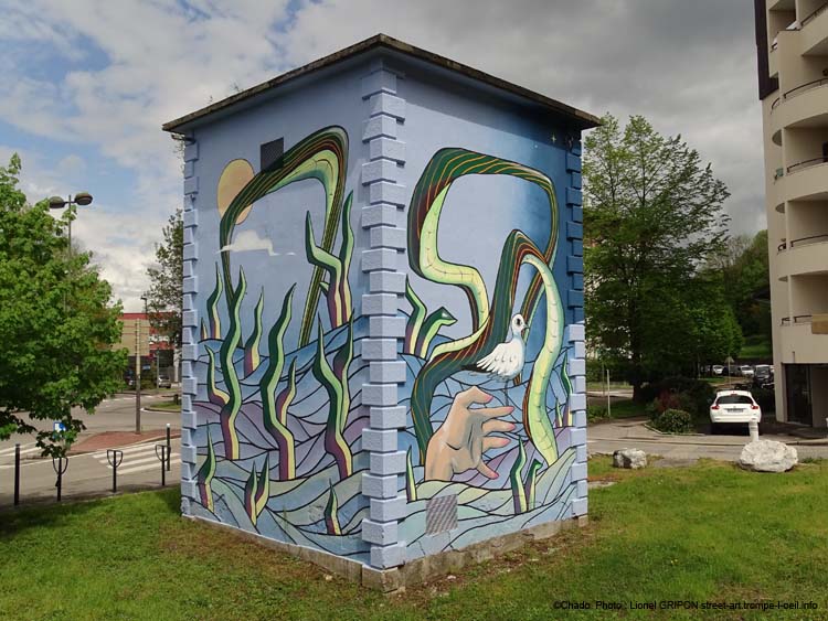 Flots colorés