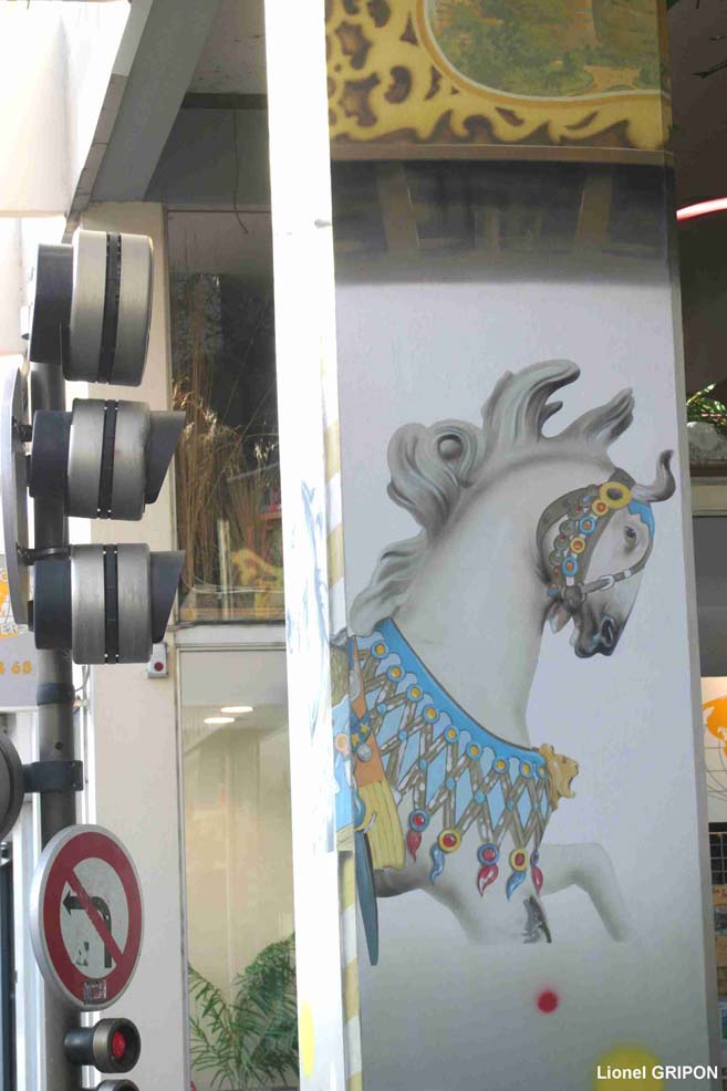 Fresque aux chevaux