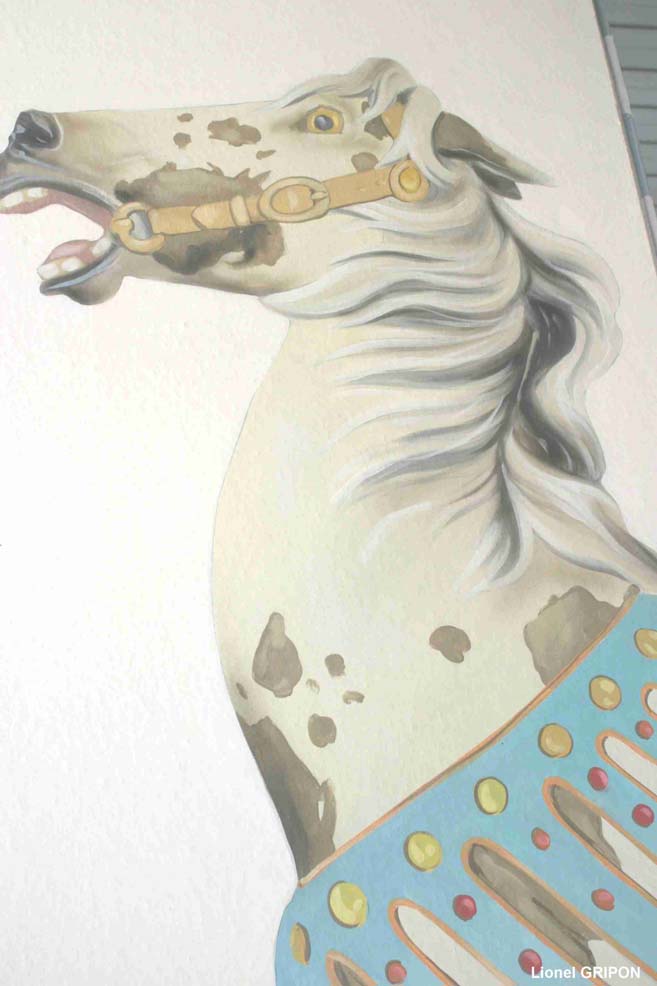 Fresque aux chevaux