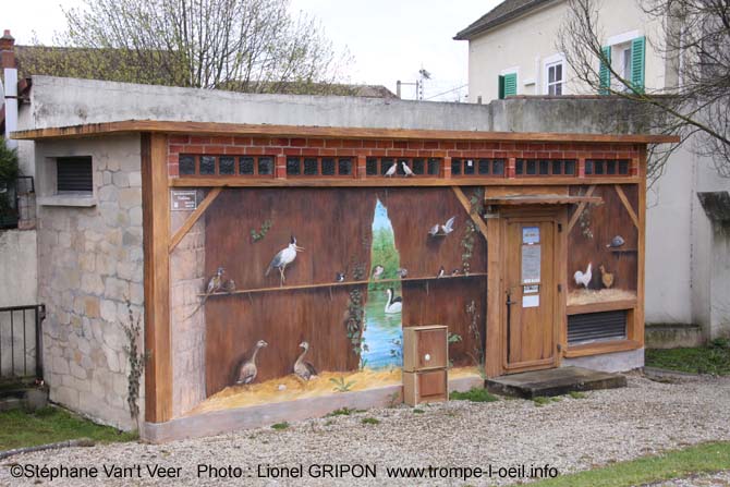 Volière de basse cour