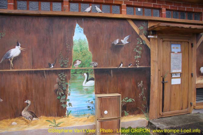 Volière de basse cour