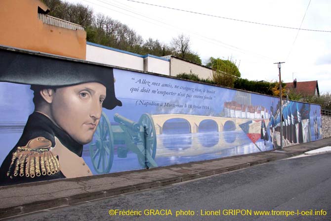 Napoléon à Montereau