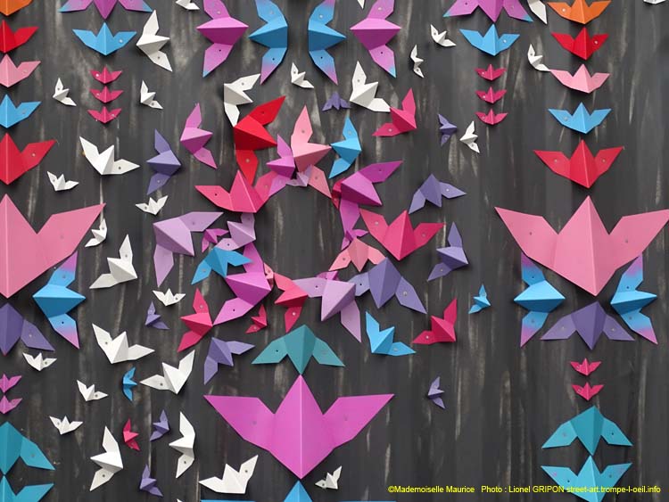 Origami colorée