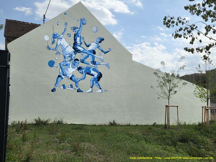 Fresque des sports