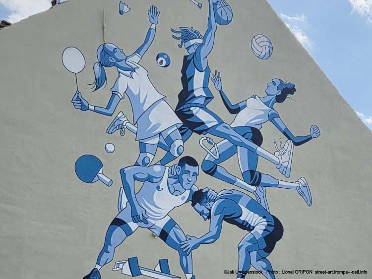 Fresque des sports