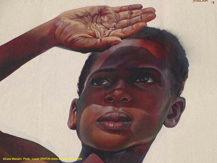 Enfant haïtien