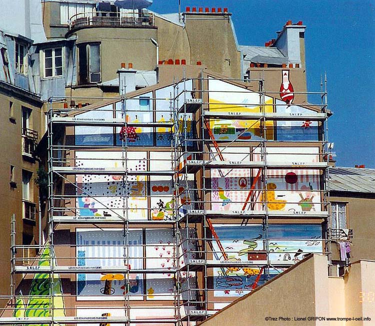 La façade en BD