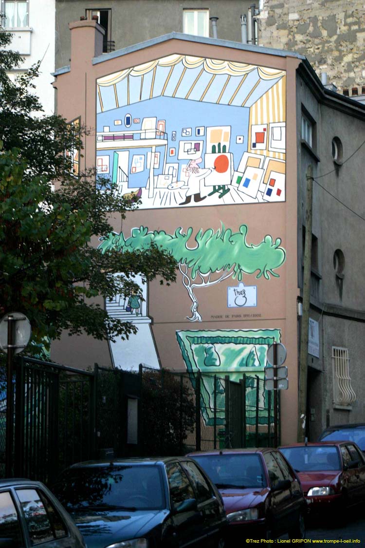 La façade en BD