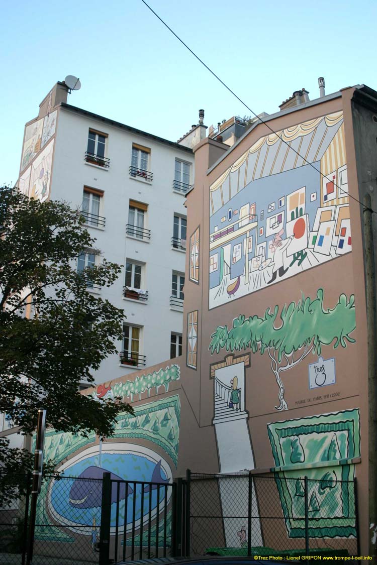 La façade en BD