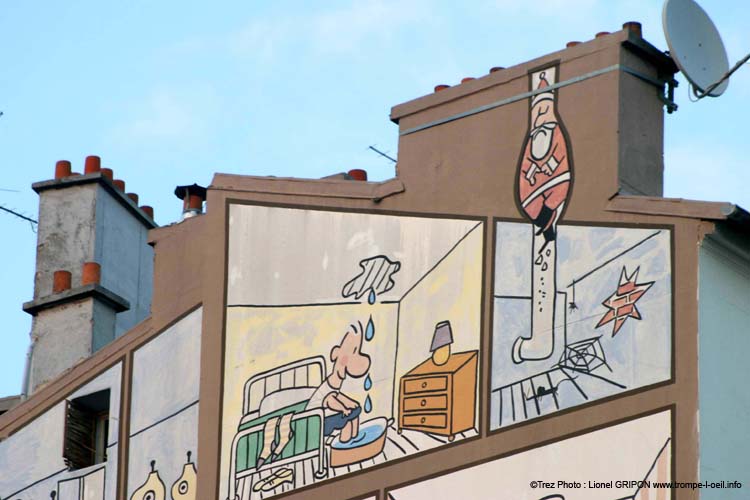 La façade en BD