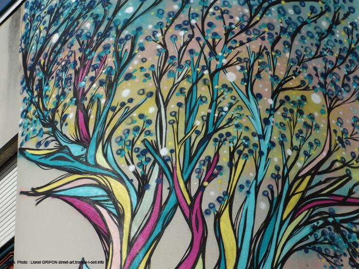 Arbre coloré