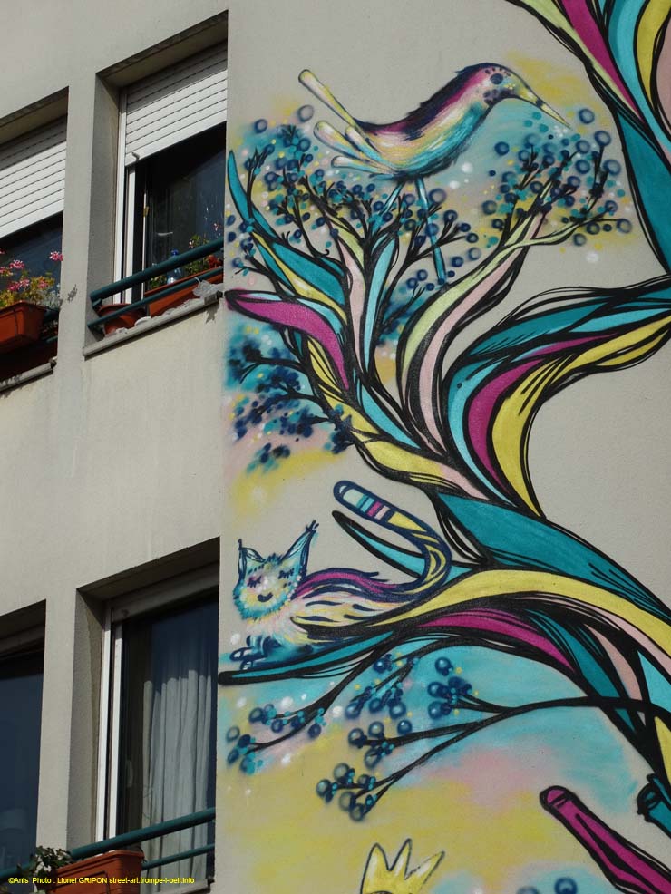 Arbre coloré