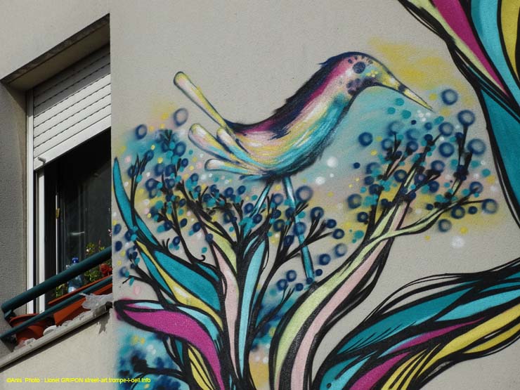 Arbre coloré