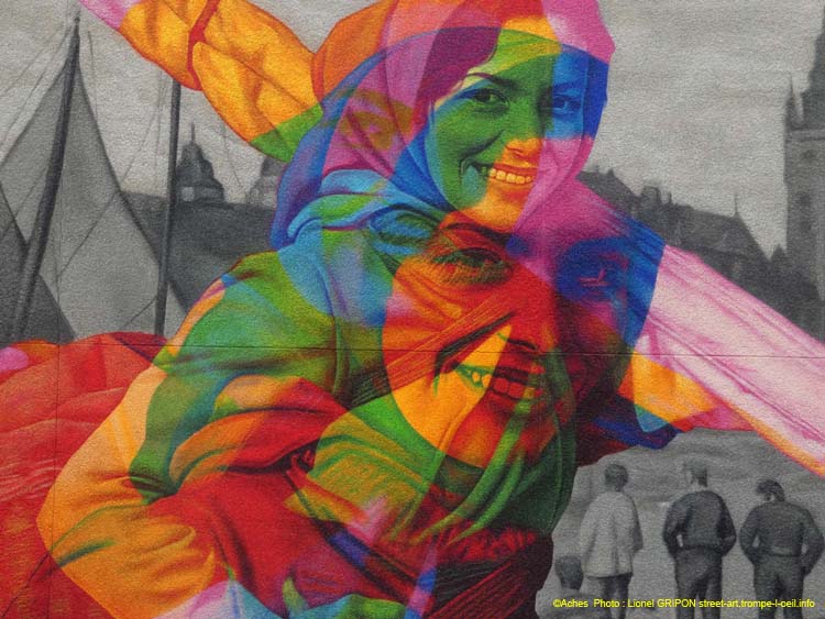 Vieille affiche