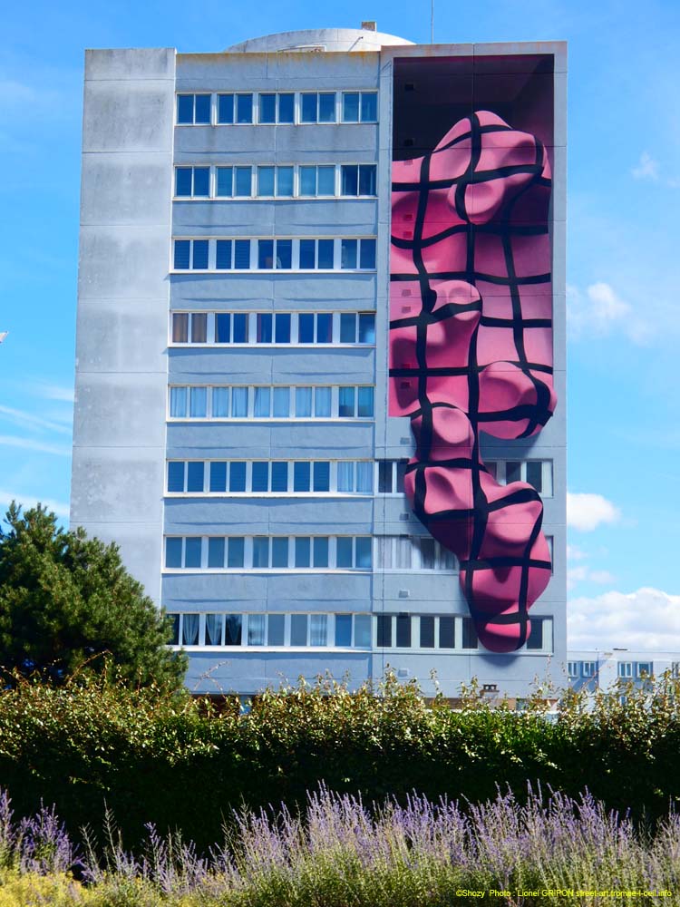 Façade dégoulinante