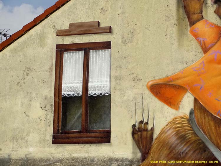 Ecureuil graffeur
