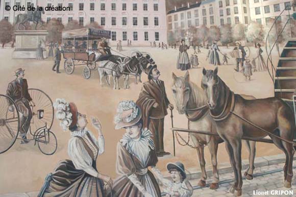 Mur des transports