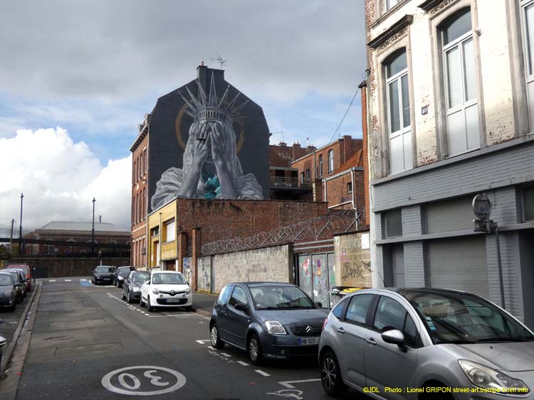 La Liberté se masquant