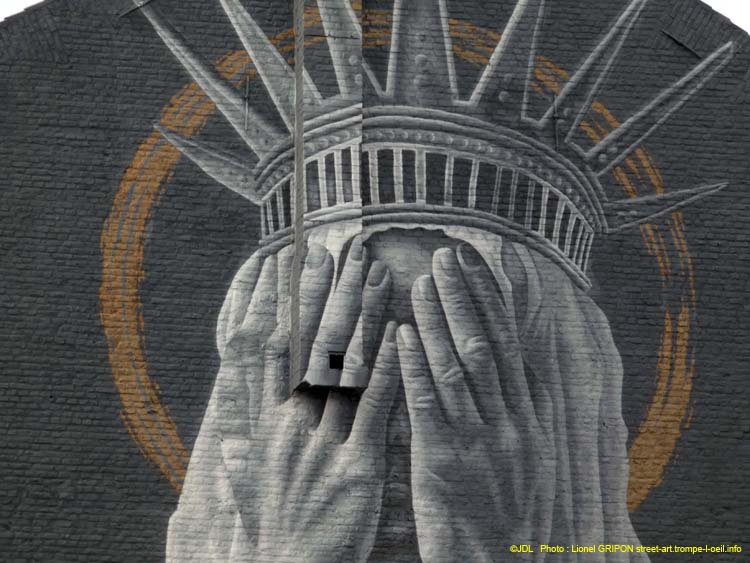La Liberté se masquant