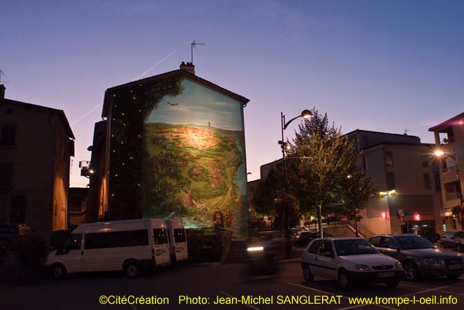 Fresque Végétale Lumière