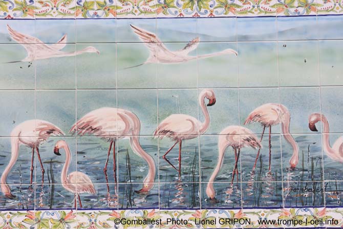 Flamants roses