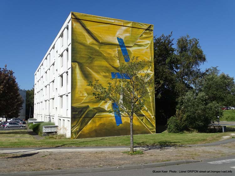 Immeuble emballé