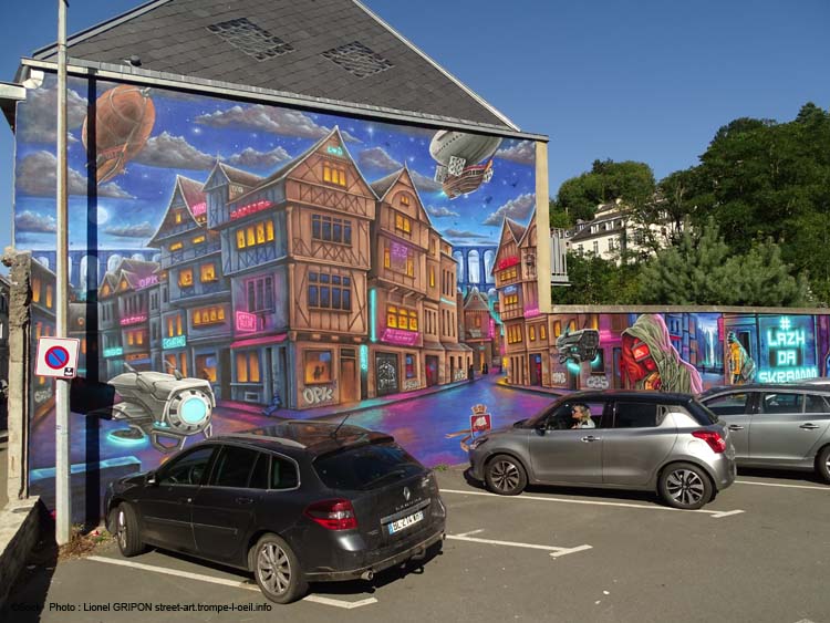 Morlaix city