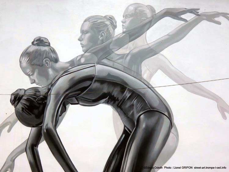 Danseuse en mouvement