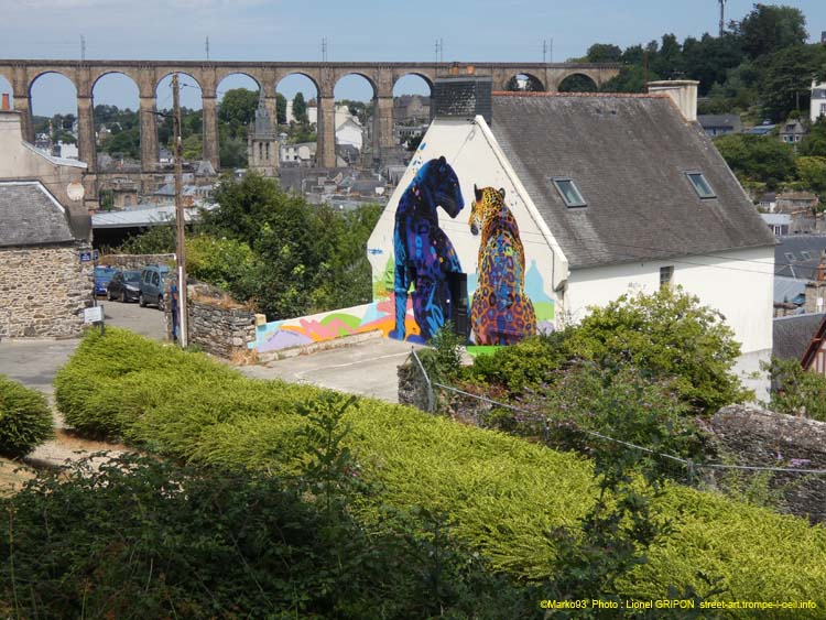 Couple de panthères