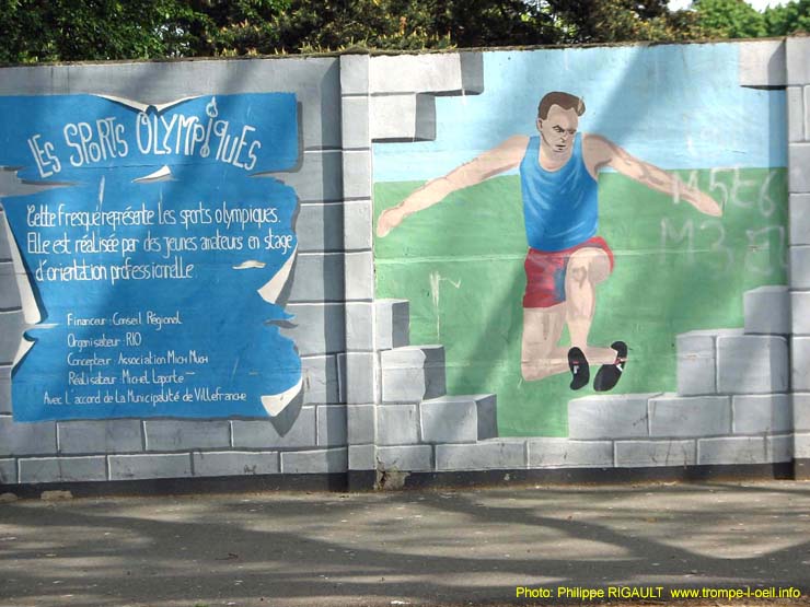 Mur des sports