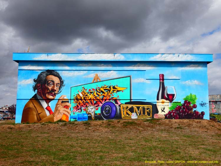 Dali graffeur