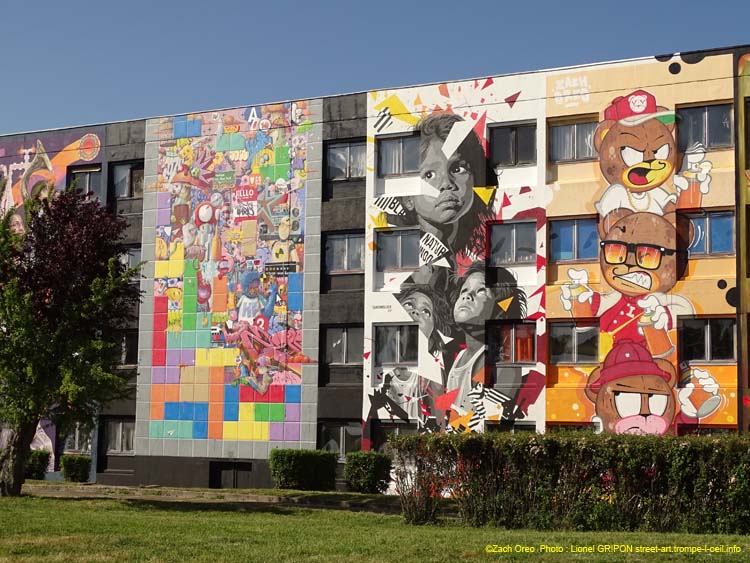 Totem de graffeurs