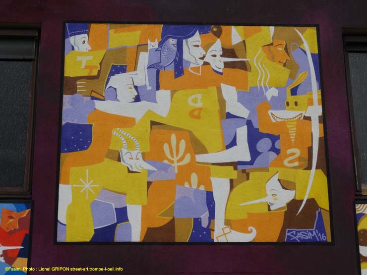 Tableaux colorés