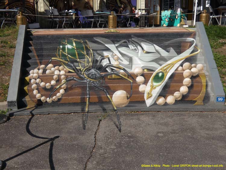 Araignée et bijoux