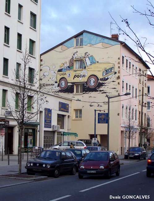 Fresque Lada Pock