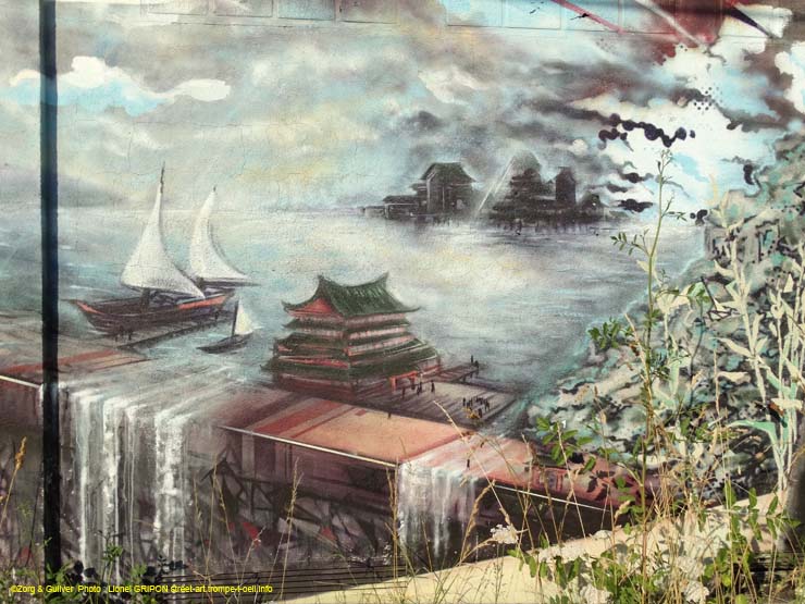 Paysage asiatique