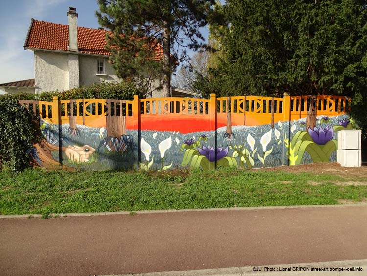 Fresque champêtre