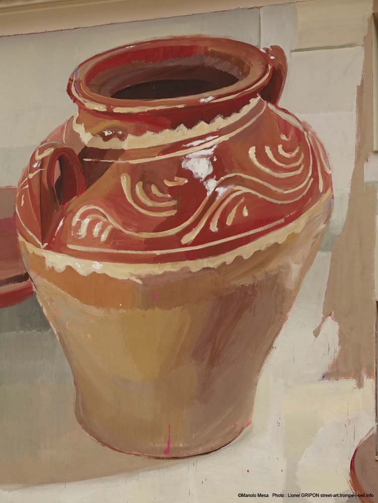 Vases et pot