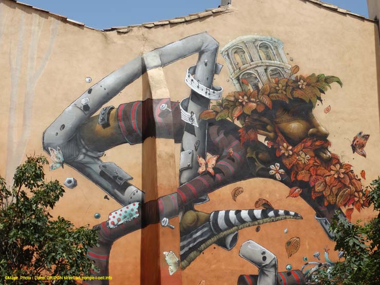 Graffeur désarticulé