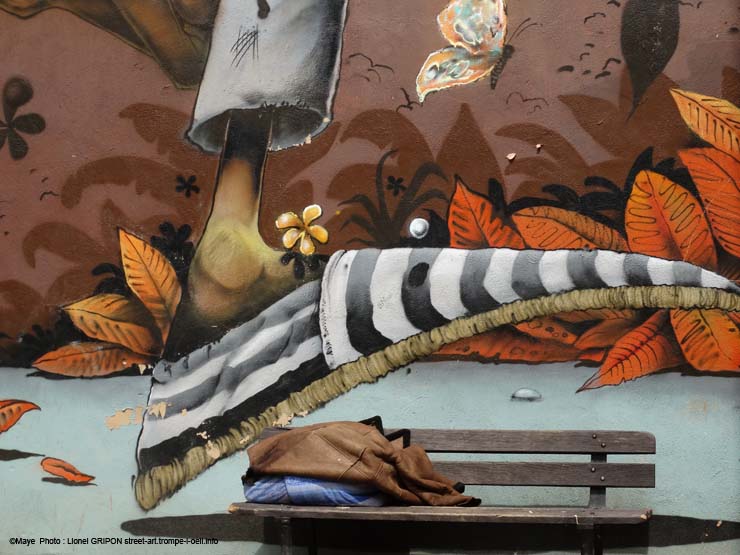 Graffeur désarticulé