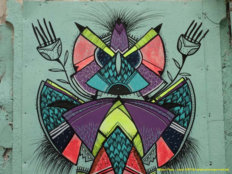 Totem coloré