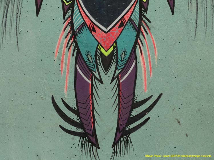 Totem coloré