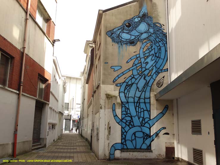 Chien bleu