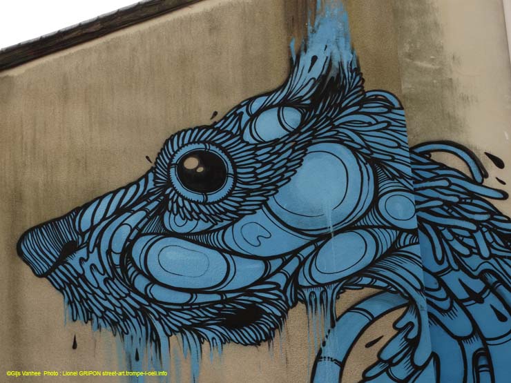 Chien bleu