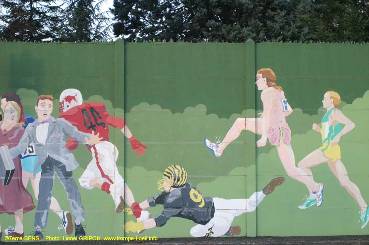 Mur des sports