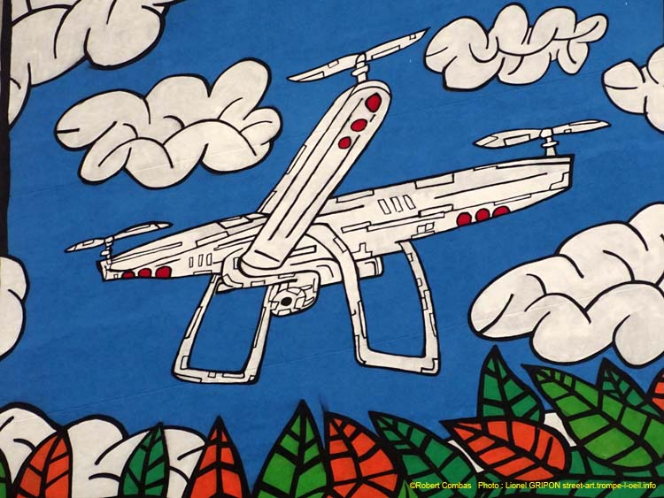 Survol de drone