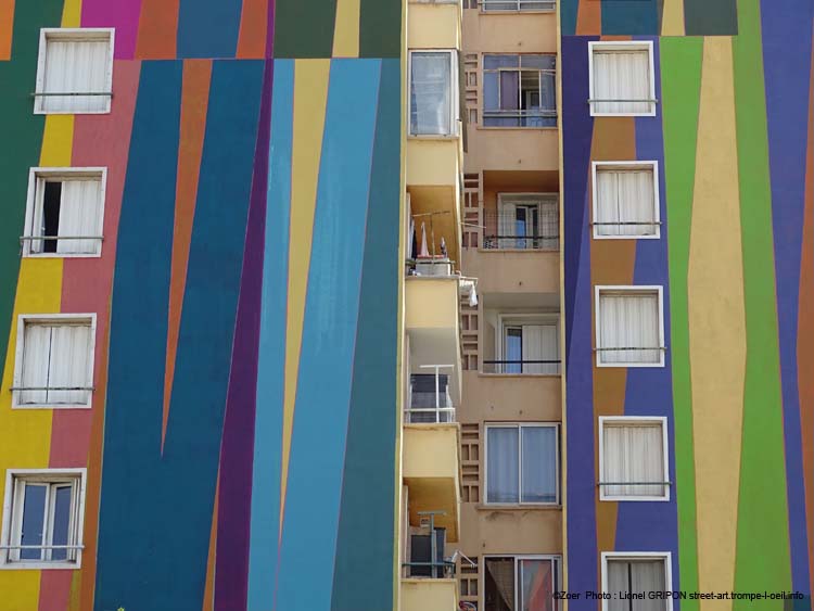 Tour colorée