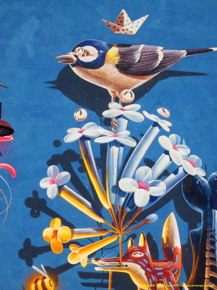 Cachalot et oiseaux