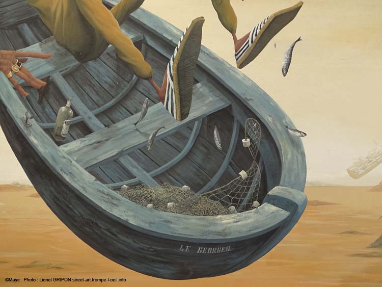 Pêcheur sur sa barque