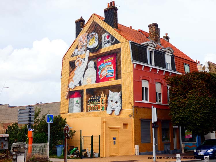 Bibliothèque à chats
